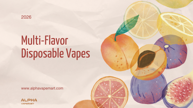 Why Multi-Flavor Disposable Vapes Are the New Trend in 2026